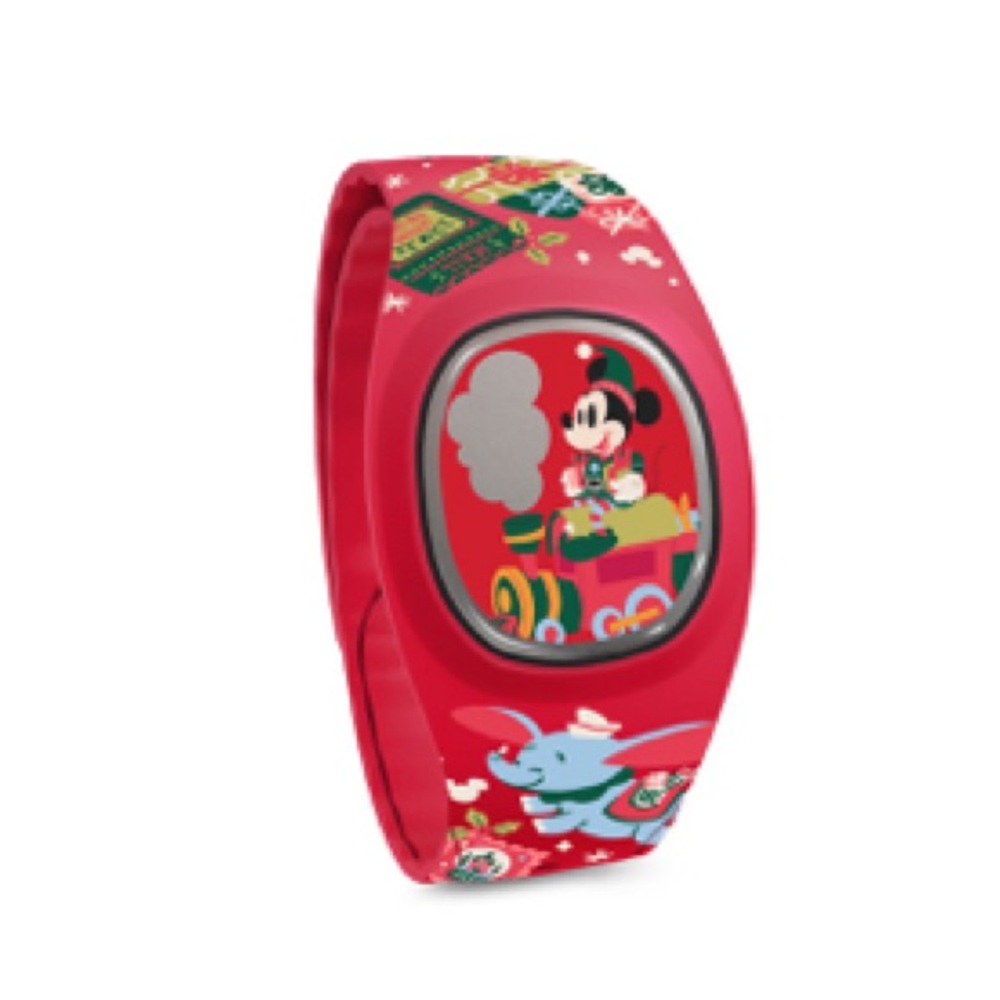 Disney Parks Christmas Magic Band plus used